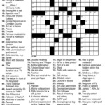 Extra Large Print Crossword Puzzles Free Printable Crossword Puzzles