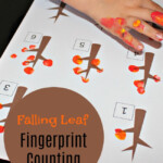 Falling Leaf Fingerprint Counting Messy Little Monster