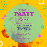 Farewell Party Flyer Free Psd Mous Syusa