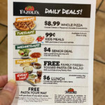 Fazoli s Daily Deals See What You Can Score Every Day