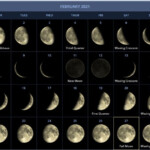 February 2021 Moon Calendar Printable Free Download In 2021 Moon