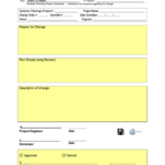 Fillable Construction Change Order Form Printable Pdf Download