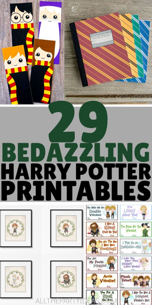 Find Free HARRY POTTER PARTY PRINTABLES For Kids Birthday Letter 