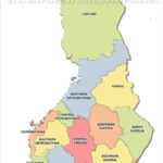 Finland Political Map