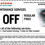 Firestone 10 Off Maintenance Printable Coupon Save 10 Off Select