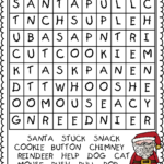 First Grade Wow OH NO Santa s Stuck Again Christmas Word Search