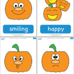 Five Little Pumpkins Flashcards Super Simple