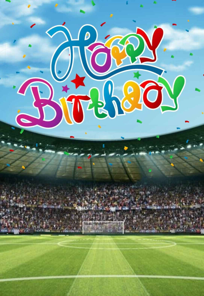 Football Printable Birthday Cards PRINTBIRTHDAY CARDS