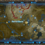 Foothill Stable Map Of The Legend Of Zelda EveDonusFilm