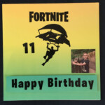 Fortnite Birthday Card Birthday Cards Cards Happy Birthday