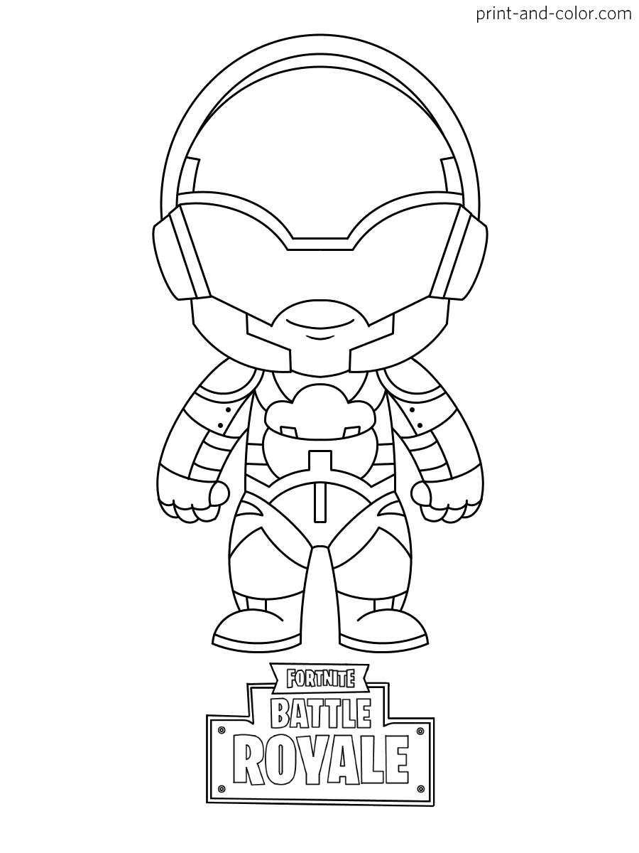 Fortnite Coloring Pages Print And Color - Freeprintable.me