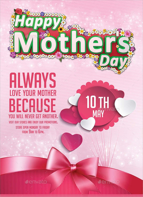 FREE 15 Mothers Day Flyer Templates In EPS PSD