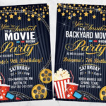 FREE 15 Movie Night Invitation Designs Examples In PSD AI EPS