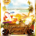 FREE 17 Beach Party Invitation Designs Examples In Publisher Word