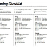 FREE 21 Sample Cleaning Schedules In PDF MS Word