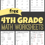 FREE 4th Grade Math Worksheets 123 Homeschool 4 Me