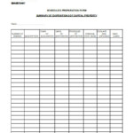 FREE 50 Schedule Forms In PDF MS Word MS Excel