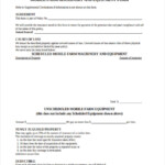 FREE 6 Sample Equipment Bill Of Sale Forms In PDF