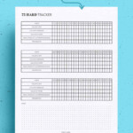 Free 75 Hard Tracker Printable With Two Versions Crazy Laura