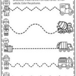 Free And Easy To Print Tracing Lines Worksheets Community Helpers