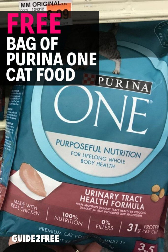 FREE Bag Of Purina One Cat Food Free Dog Food Cat Food Coupons 