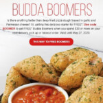 FREE Budda Boomers With 30 Purchase Online At East Side Mario s Los