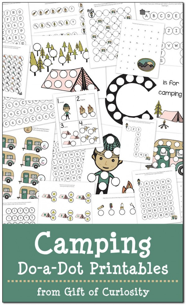 FREE Camping Printables Every Star Is Different