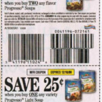 Free Coupons Online Printable Progresso Soup Coupons