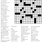 Free Crossword Puzzle 24 Acting Out Beekeeper Crosswords