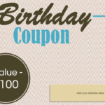 Free Custom Birthday Coupons Customize Online Print At Home