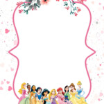 FREE Disney Princess Invitation Template For Your Little Girl s