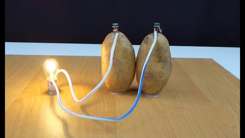 Free Energy Light Bulbs 220v Using Potato YouTube