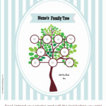 Free Family Tree Poster Customize Online Then Print At Home