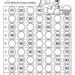 Free Fun Missing Number Worksheets Math Worksheets Math Activities