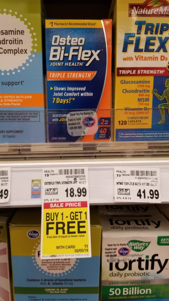 FREE Osteo Bi Flex Kroger Couponing