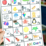 FREE Preschool Kindergarten ABC Flashcards Printable Chart