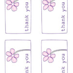 Free Printable A6 Thank You Note Cards Thank You Note Cards Note