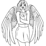 Free Printable Angel Coloring Pages For Kids