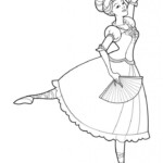 Free Printable Ballet Coloring Pages For Kids