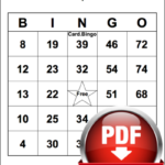 Free Printable Bingo Cards Bingo Card Generator