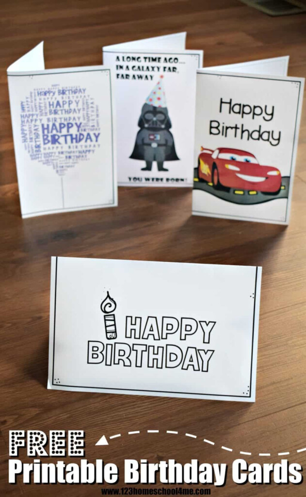 FREE Printable Birthday Cards Free Printable Birthday Cards Birthday 