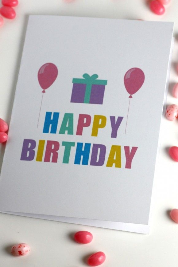 Free Printable Blank Birthday Cards Catch My Party Free Printable 