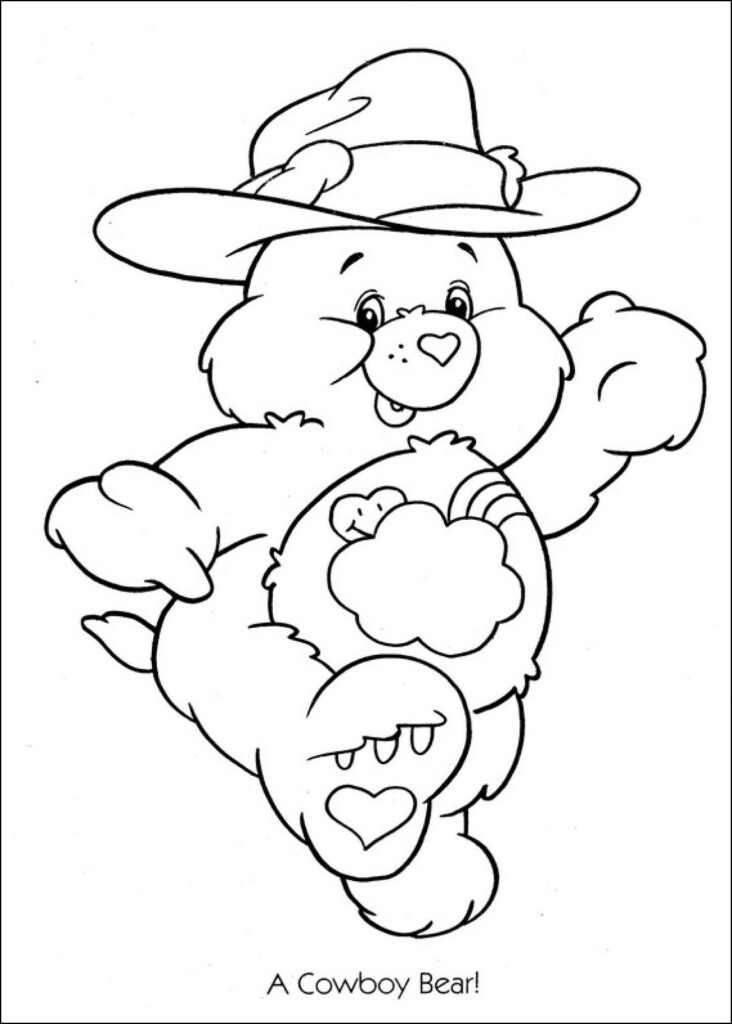 Free Printable Care Bear Coloring Pages For Kids