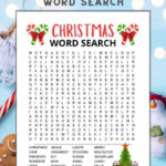 Free printable christmas word search Hess Un Academy