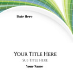 Free Printable Cover Pages That You Can Edit Online Add Your Own Text