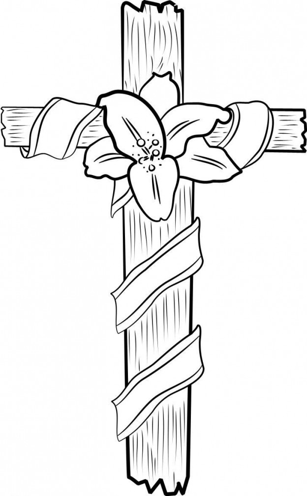 Free Printable Cross Coloring Pages For Kids