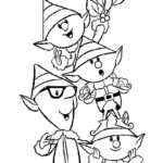 Free Printable Elf Coloring Pages For Kids