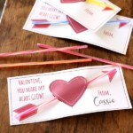 Free Printable Glow Stick Valentines Little Red Window