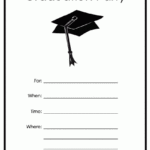 Free Printable Graduation Invitations Party Invitation Making Ideas