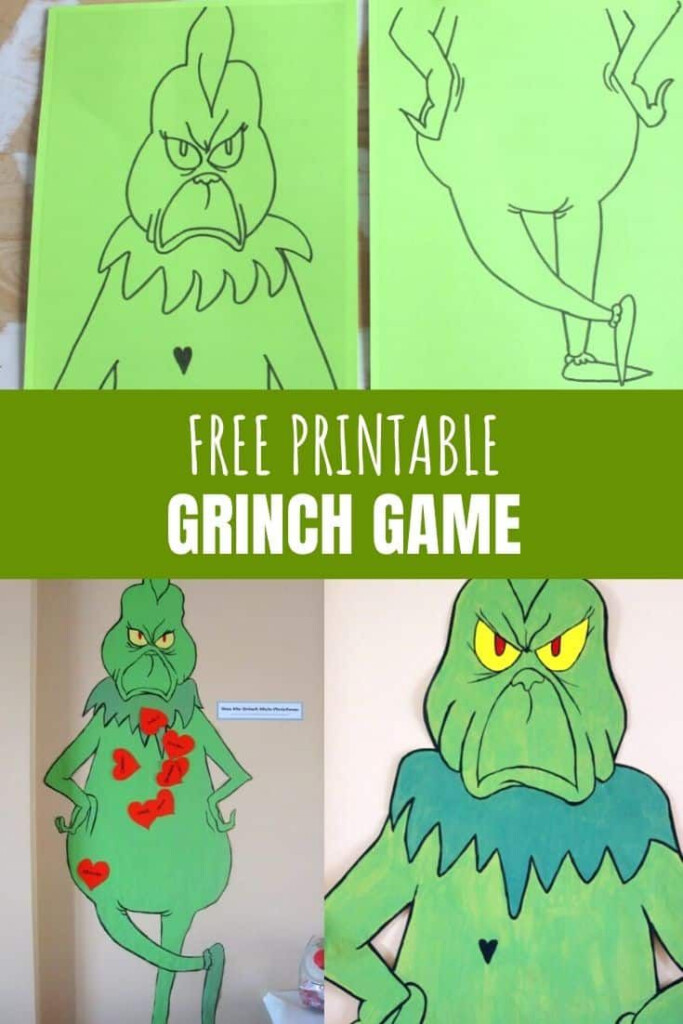 Free Printable Grinch Game Grinch Crafts Christmas Classroom Grinch 